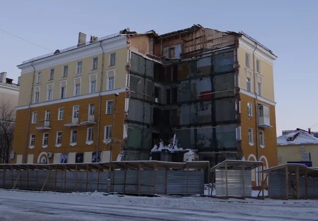Мурманск сталинки