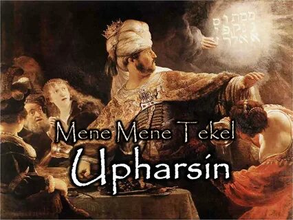 Мене мене текел уфарсин
