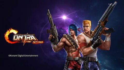 Как зовут персонажа игры contra