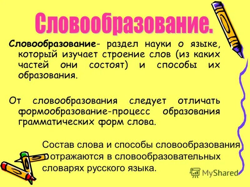 Подобрать каким способом образовано. Словообразование. Способы словообразования в русском языке. Способы образования слов в русском языке. Способы словообразования в русском.