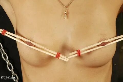 Chopstick nipple clamp