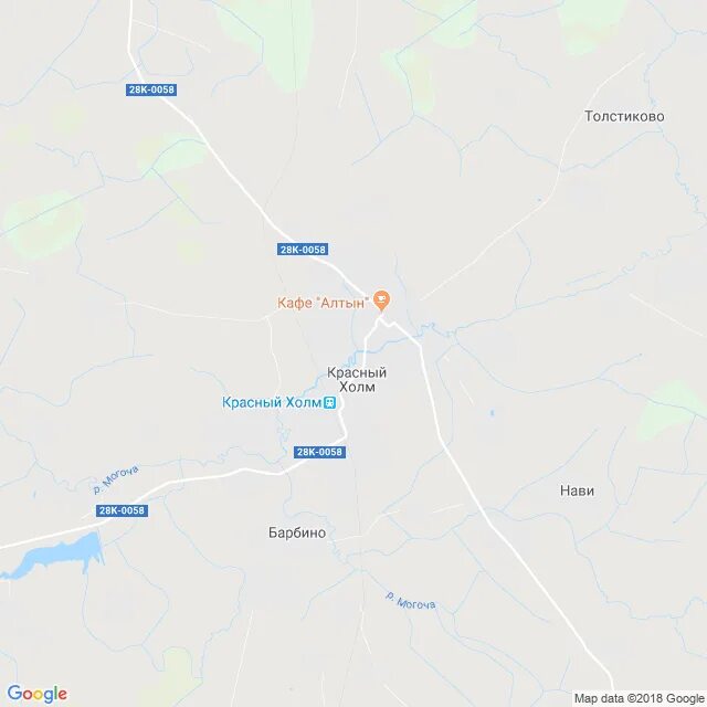 красный холм тверская карта.