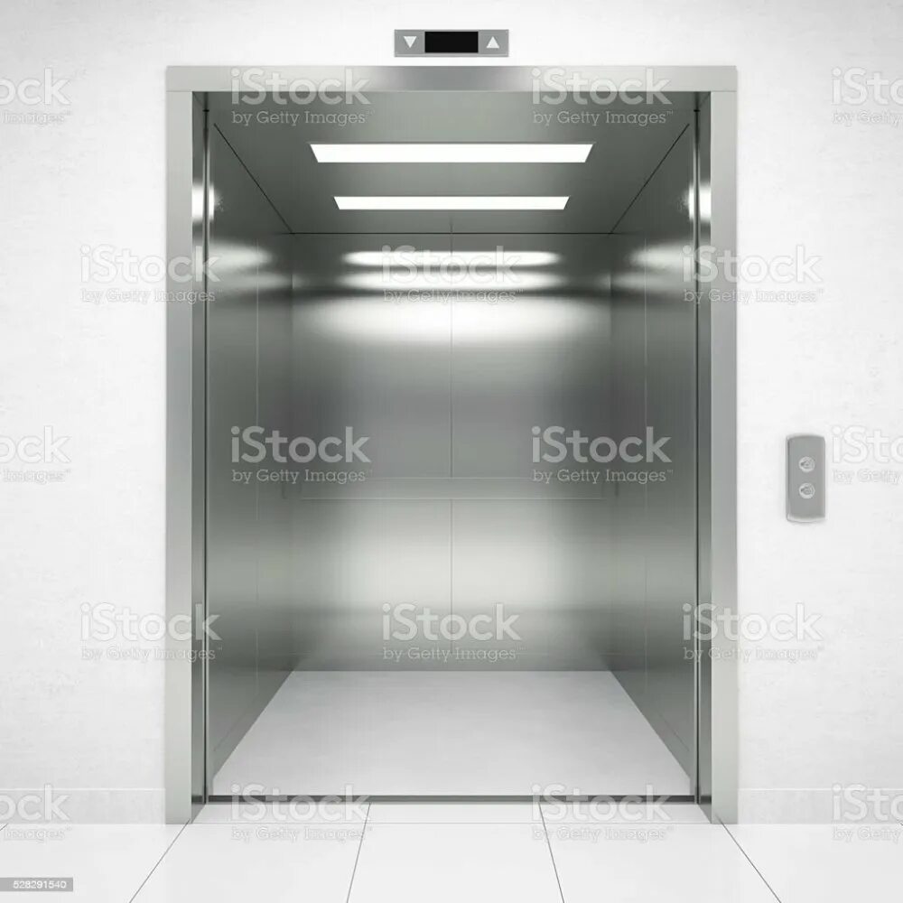 Open elevator