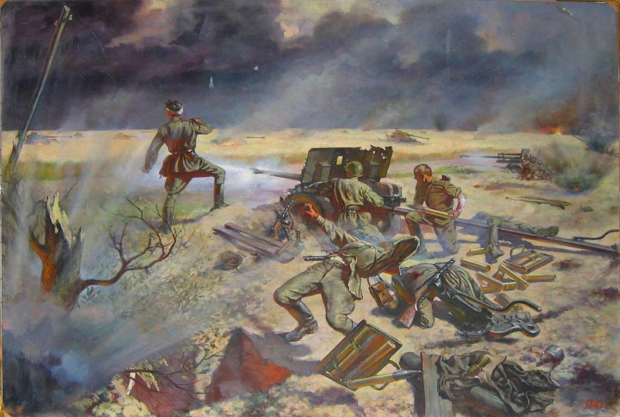 Картины на тему великой отечественной войны. Батальные картины Великой Отечественной войны.