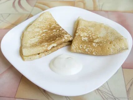 Блины на сливках
