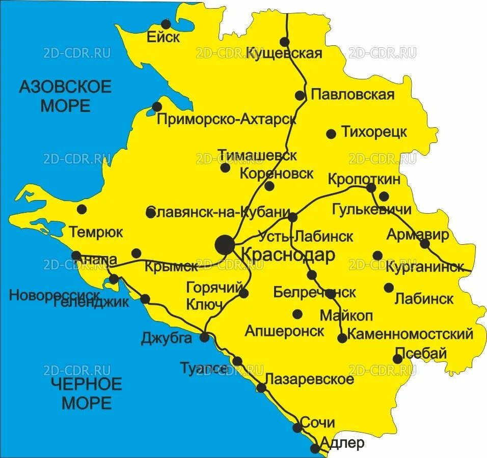 Города краснодарского края украины. Карта краснодарского края. Карта краснодарского края. Белая глина краснодарский край на карте. Карта краснодарского края и украины.