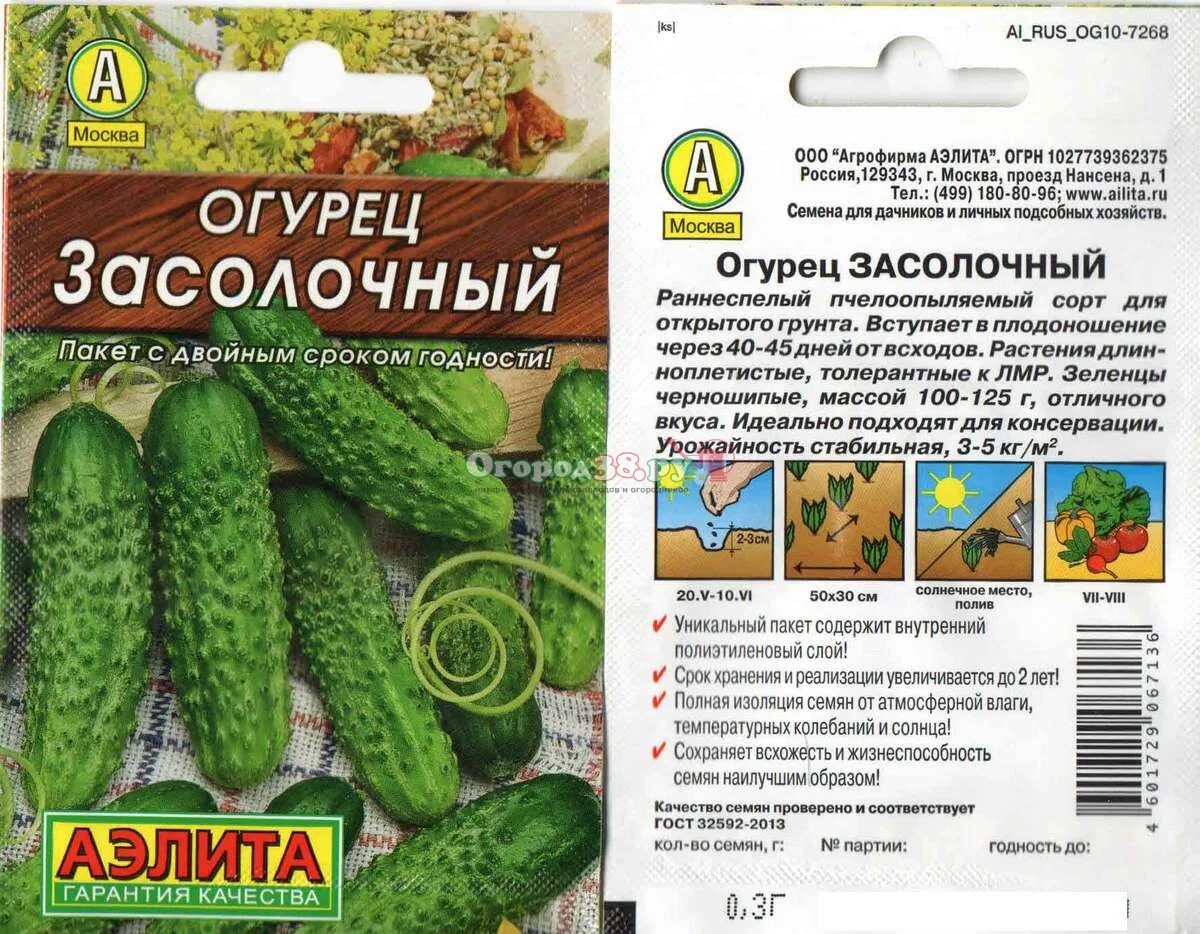 Огурец засолочный описание сорта фото отзывы садоводов