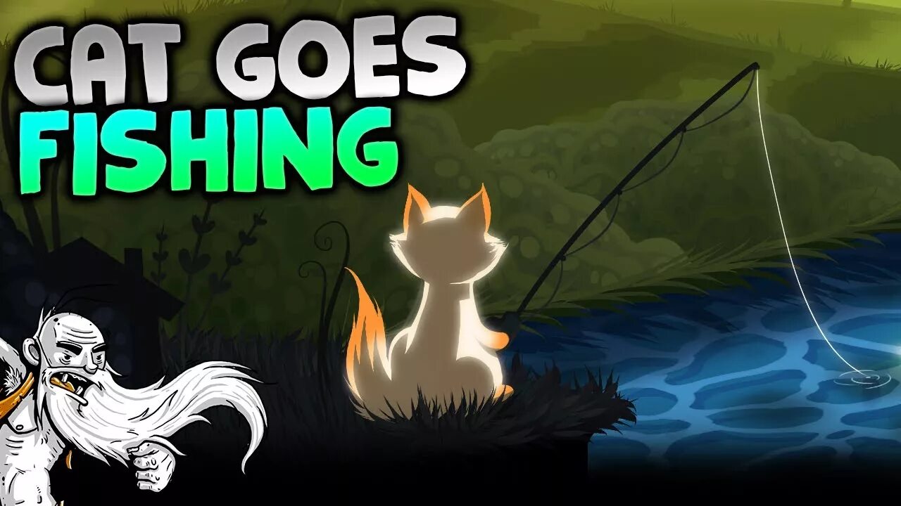 Игра cat fishing. Кэт фишинг. Кет Гоес фишинг. Cat goes Fishing рыба. Go Fishing игра.