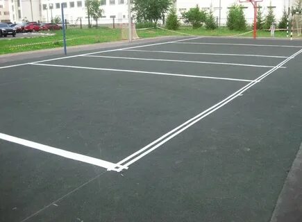 Спортивная разметка волейбол
