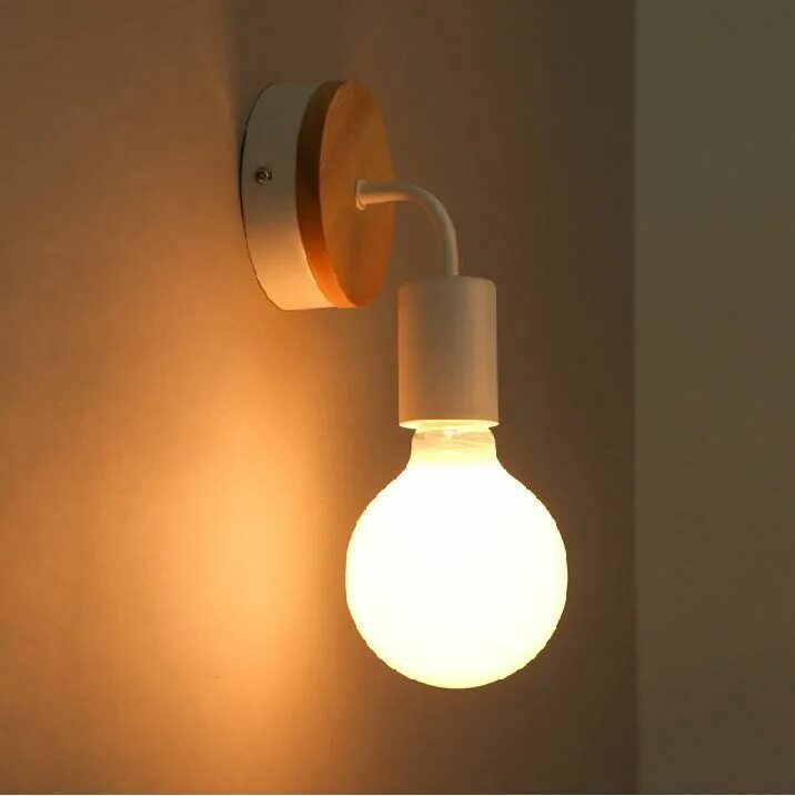 Простой светильник на стену. Настенный светильник светодиодный imex led 2x1w. Бра с открытой лампой. Светильник настенный вниз и верх 6 лампочек. Светильник oowolf led wall light.