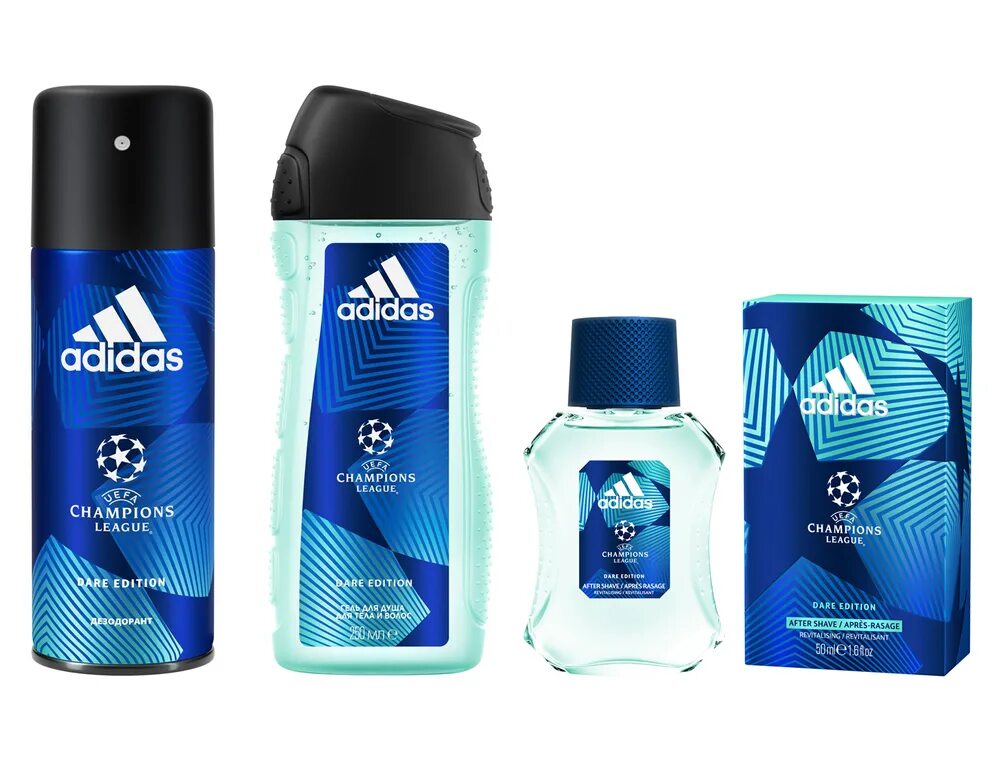 Adidas UEFA Champions дезодорант. Adidas UEFA Champions League Dare Edition. Дезодорант спрей мужской adidas UEFA Champions League Dare Edition 150мл. Дезодорант adidas UEFA Champions Dare Edition 150 мл мужской. Гели адидас