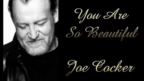 Ronald Jonker sings You Are So Beautiful made famous by Joe Cocker, for t.....