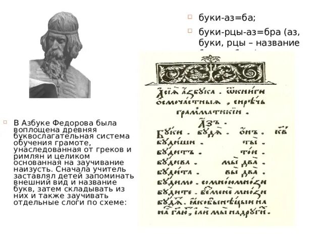 Первая Азбука Федорова. Федоров Азбука. Первая книга Азбука Ивана Федорова. 450 лет азбуке федорова сценарий