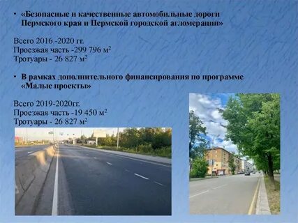 Город дорог пермь
