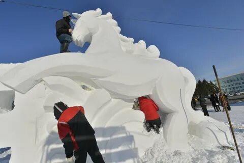 Снежный городок