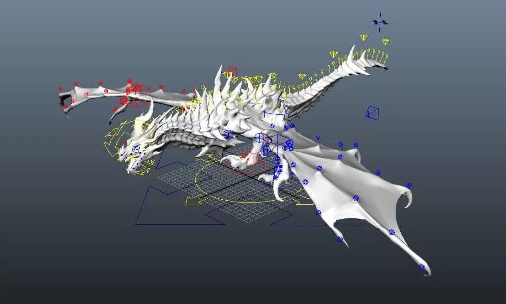 Dragon 3d animation