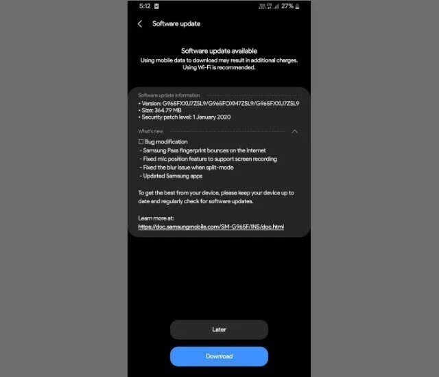 Установить 9 версию андроид. Samsung s9 версия андроид. samsung galaxy a 31 есть обновление или бета какая нибудь.