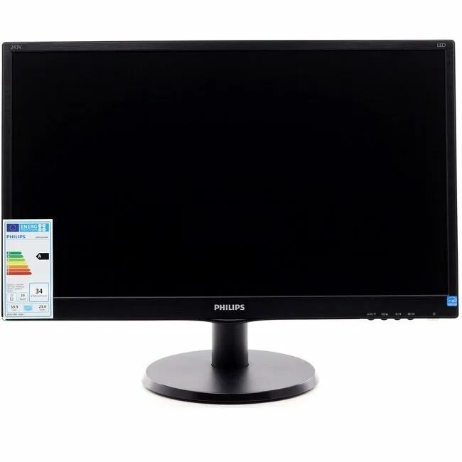 Купить монитор филипс. Philips 243v5. Монитор Филипс 243v. Монитор 23,6" Philips 243v5qhaba. Монитор Philips 243v5qhsba (00.