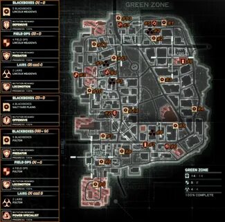 Карта всех черных ящиков в prototype 2