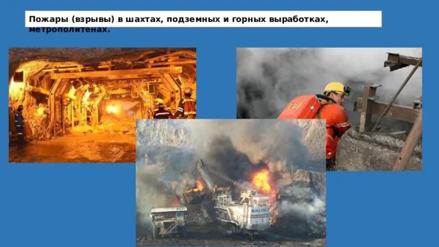 Два взрыва в шахтах
