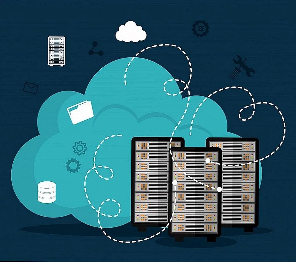 The storage base. Облачные технологии инфографика. переработка иллюстрация. database картинка.