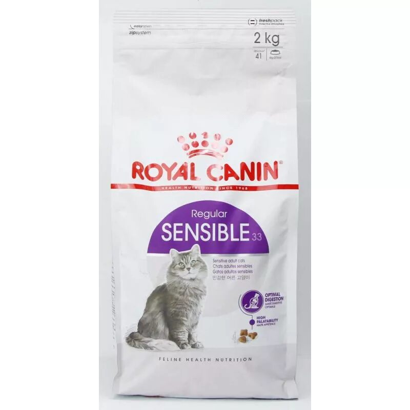 Royal canin для кошек 2кг. Сенсибл 33 корм для кошек Роял Канин. Роял Канин sensible для кошек 2 кг. Royal Canin sensible 33 сухой корм для кошек с чувствительным пищеварением. Корм для кошек Royal Canin sensible 33, 400 г.