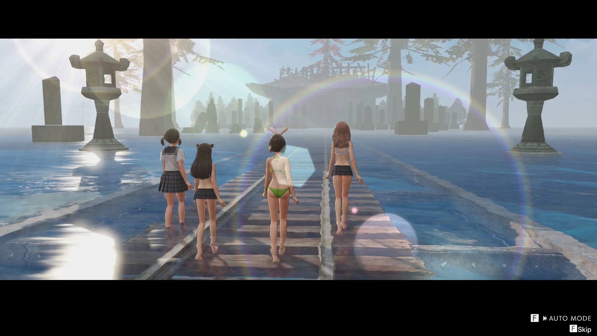 Reflection mod. Blue reflection: second light. blue reflection mods.