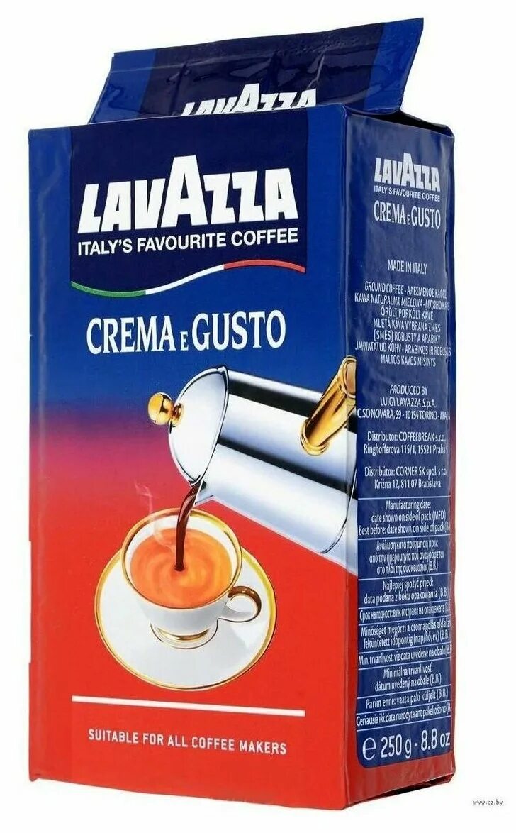 Кофе молотый crema gusto