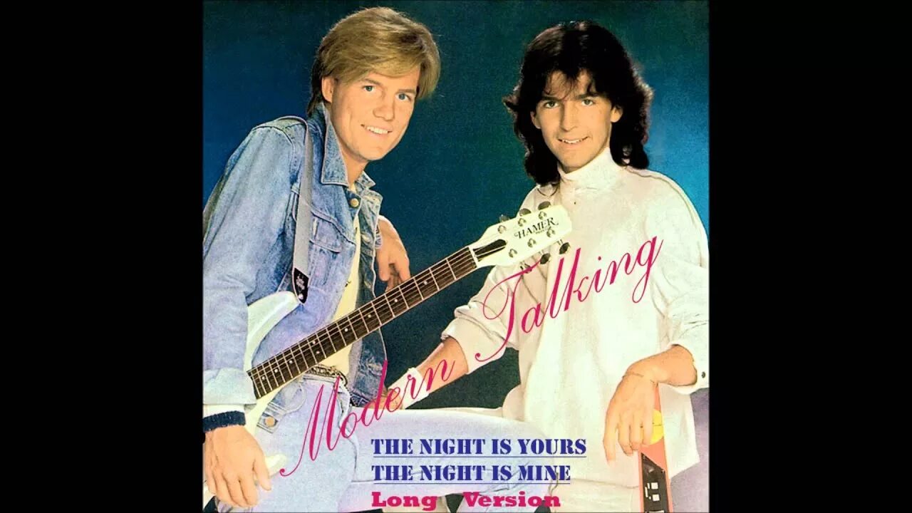 Modern talking the night is. Modern talking romantic warriors. Пластинка modern talking 1985. Modern talking the night is. Модерн токинг фото.