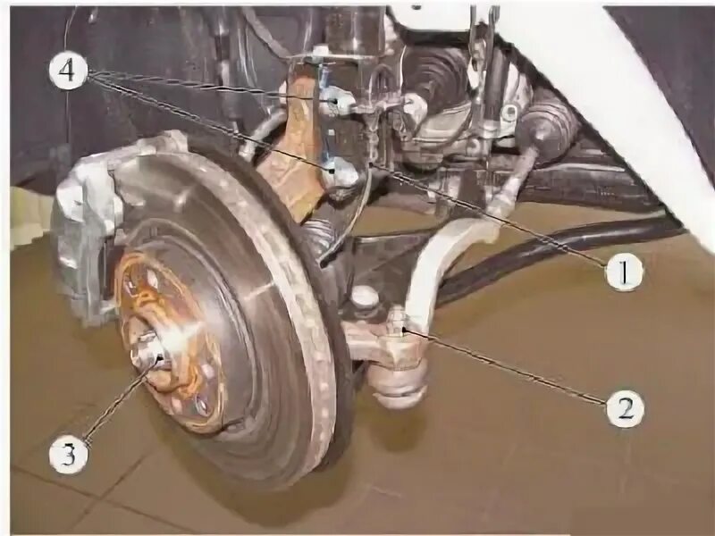Замена переднего правого датчика ABS (Hyundai/Kia 95671-1C010) - Hyundai Getz, 1