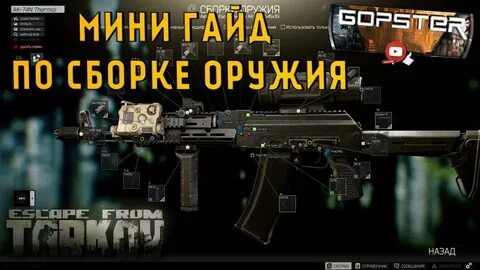 Сборки оружия тарков 2024