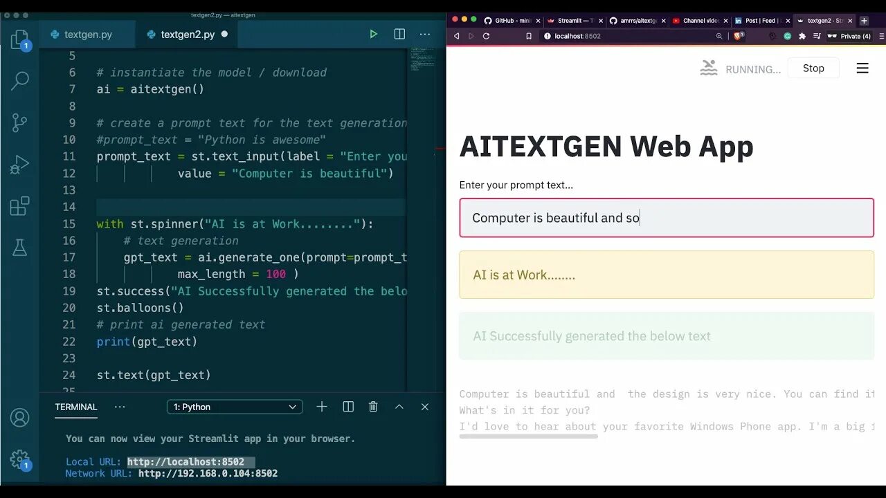 Ai generate text. STREAMLIT Python. Ai generated text. Ai text Generation. Ai text Generator.