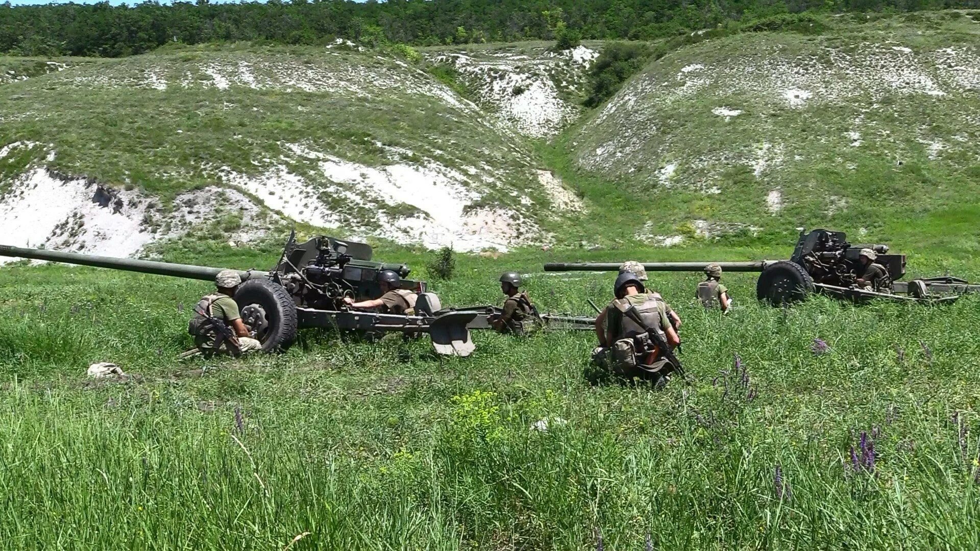 Противотанковое подразделение.