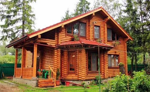 Частные дома бревенчатые