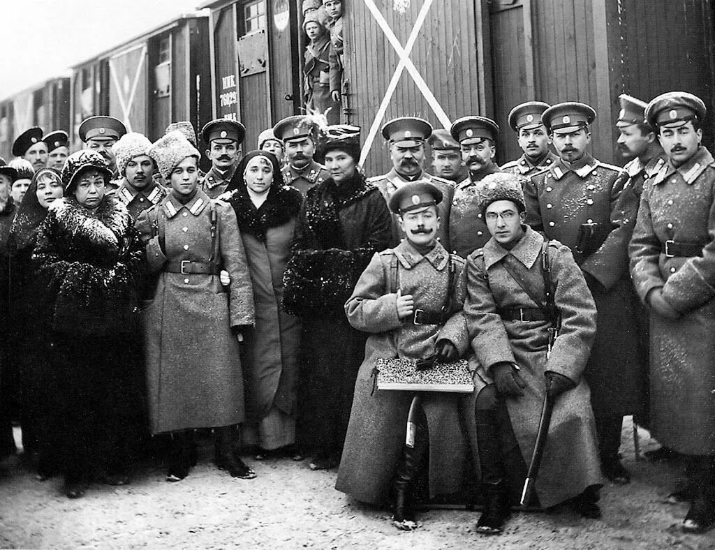 Первая мировая 1917г. Петроград 1916.
