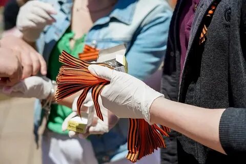 Патриотическая акция георгиевская ленточка