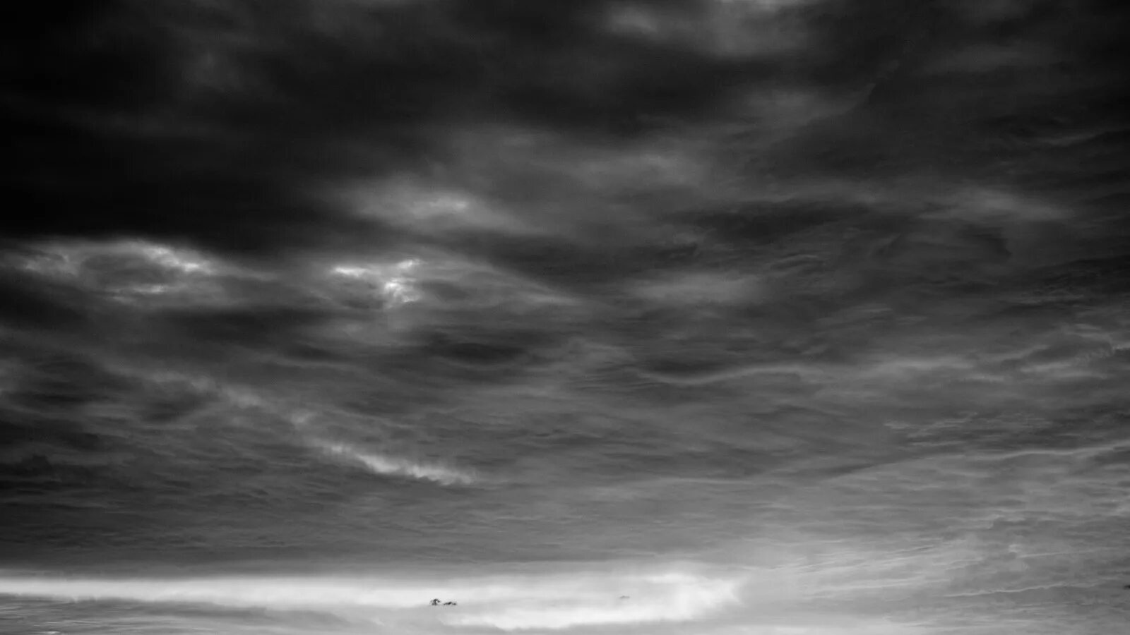 Monochrome sky