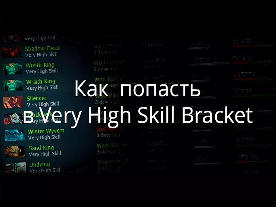 Skill bracket