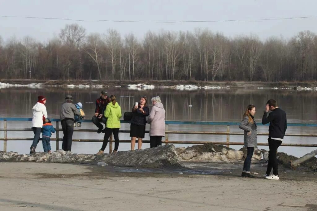 Уровень воды воды район новосибирска