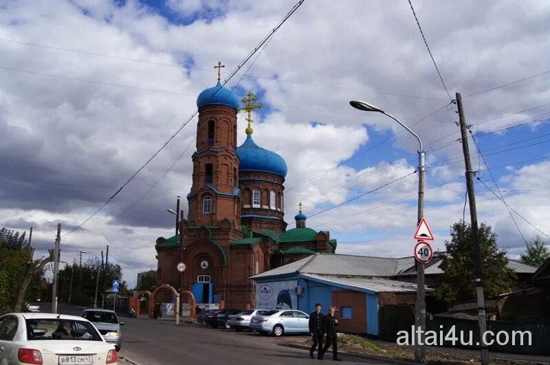 Покровском кафедральном соборе барнаула