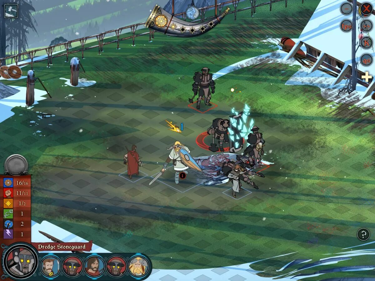 Игра banner saga 2. The banner saga 1. The banner saga игра. Banner saga как пропустить ход. Баннер сага 1.