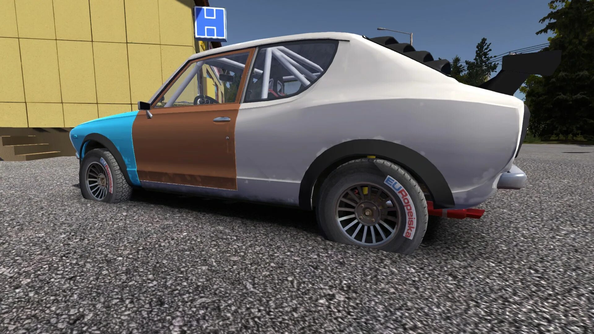 Сатсума my summer car. Datsun satsuma из игры. Toyota carina my summer car. Сатсума my summer car. Датсун 100а май саммер кар.