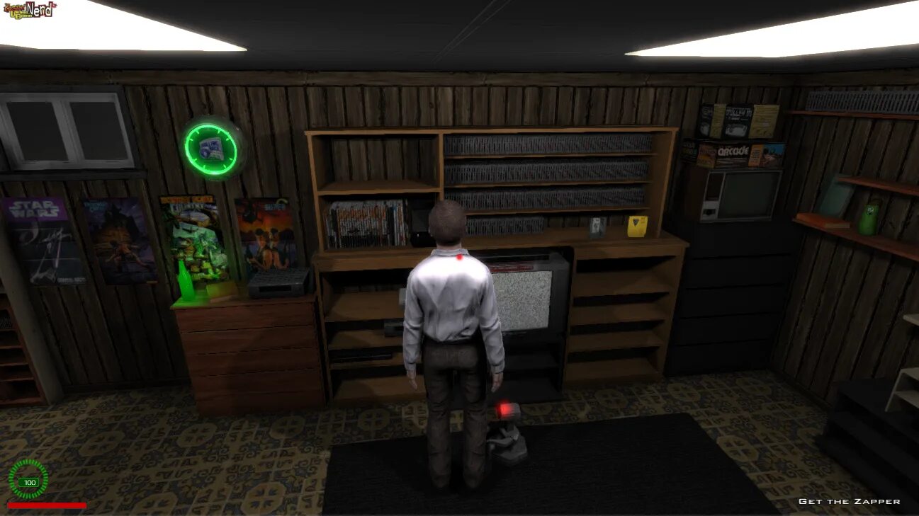 Nerd project 26. Avgn комната. avgn подвал. nerd room. avgn полка с играми.