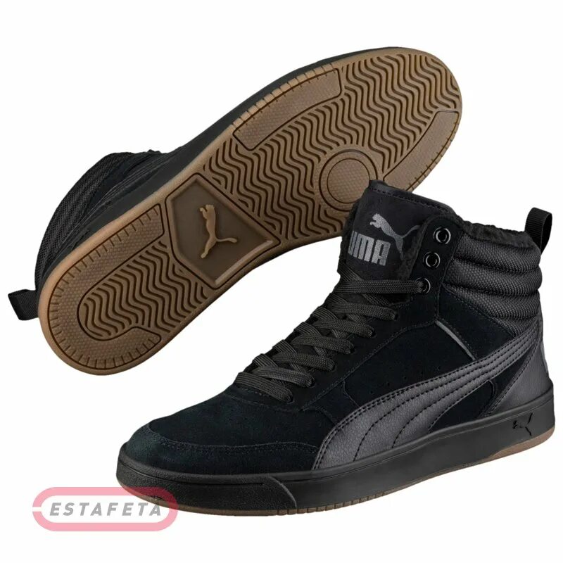 Пума зимние мужские. Puma rebound Street v2 fur. Puma rebound Street v2 SD fur. Puma rebound Street v2. Puma rebound Street v2 SD fur Black.