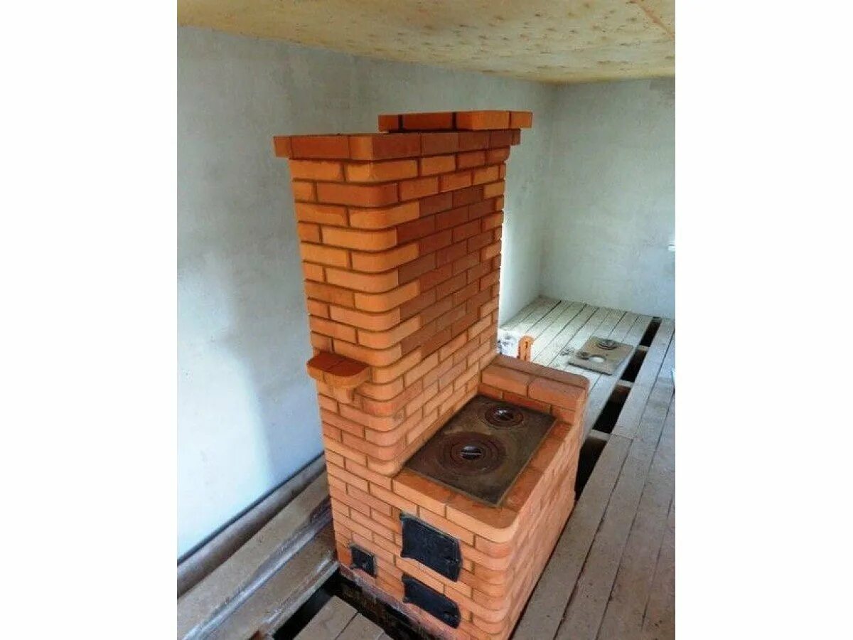 Небольшие печи для дачи из кирпича