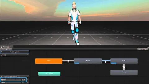 Unity скрипт анимации
