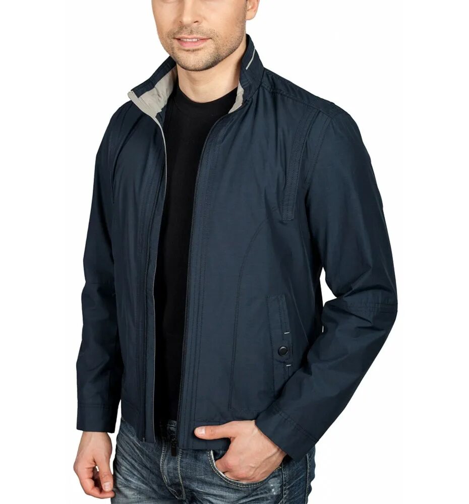 Wholesale Brand Mens Jacket Casual Black Fashion British Style New Autumn 2017 M