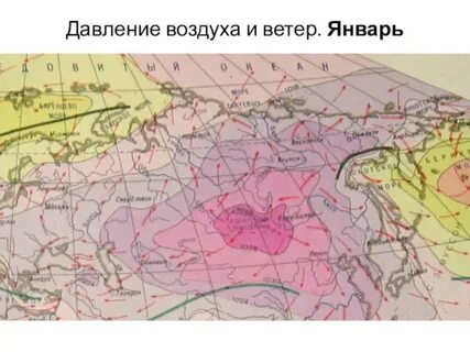 Давление воздуха ветры