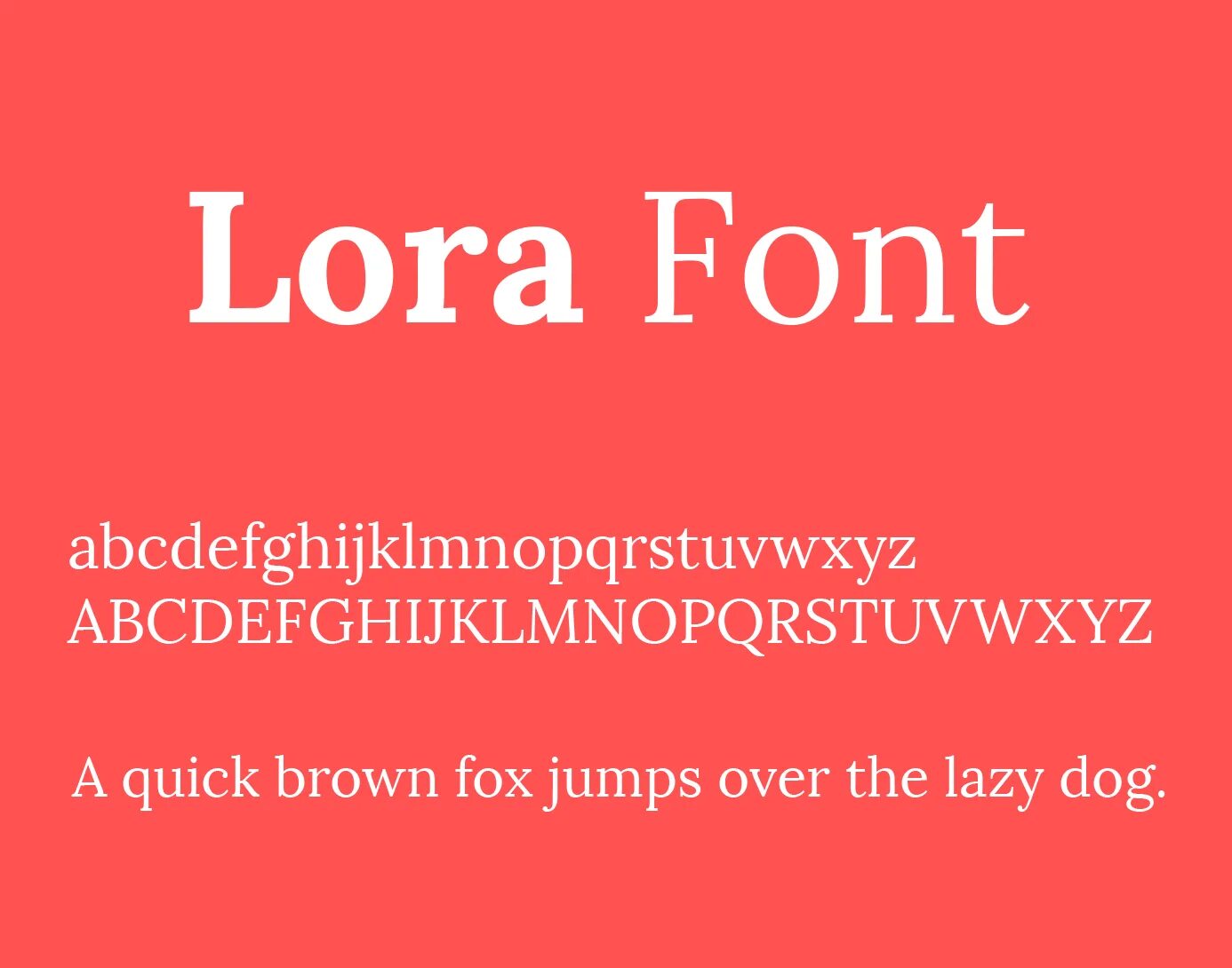 Lore font