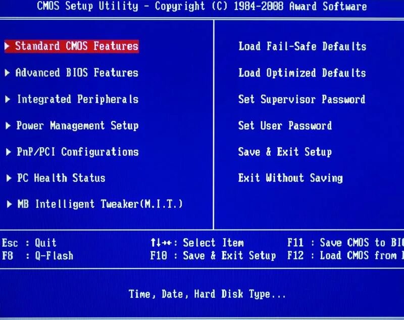 Bios 1985-2009 asus. основные системные файлы bios. меню boot в bios. стандартное главное меню bios. Dn.
